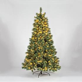 Arcadia Cashmere Artificial Pre-Lit Christmas Tree 7ft